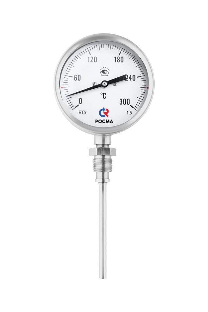 Новинка: Термометры БТ со свободными резьбами – новости ЗАО «РОСМА»
