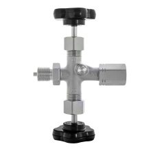 Двухвентильный игольчатый клапан КЗИТ с тестовым портом